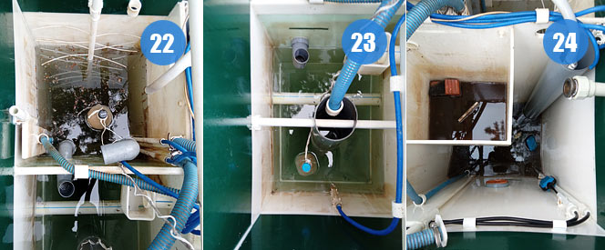 очистка узлов и настройка системы наружной канализации для дачного дома